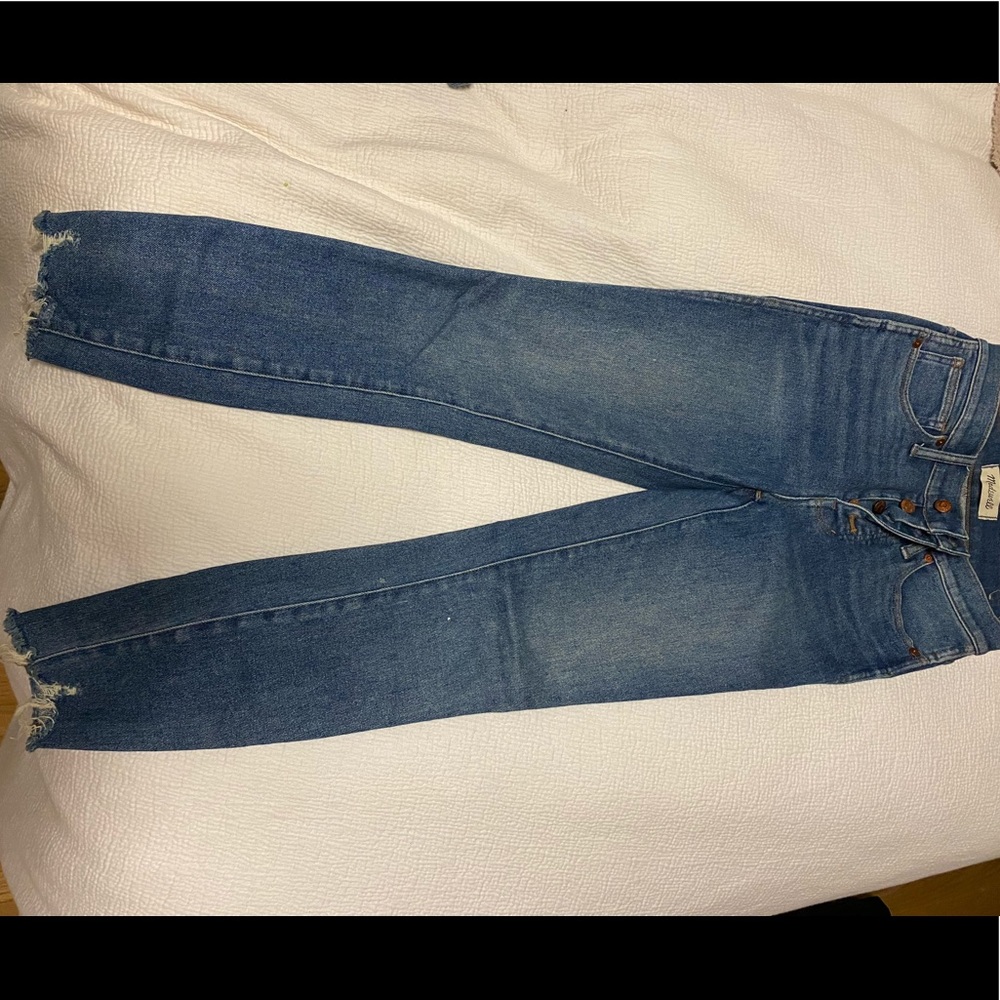Madewell 10in high rise skinny jean
